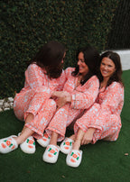 Orange Blossom Pajama Set