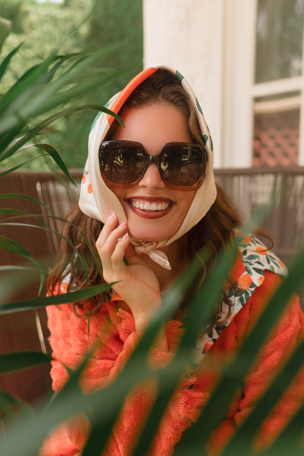 Orange Peel Scarf