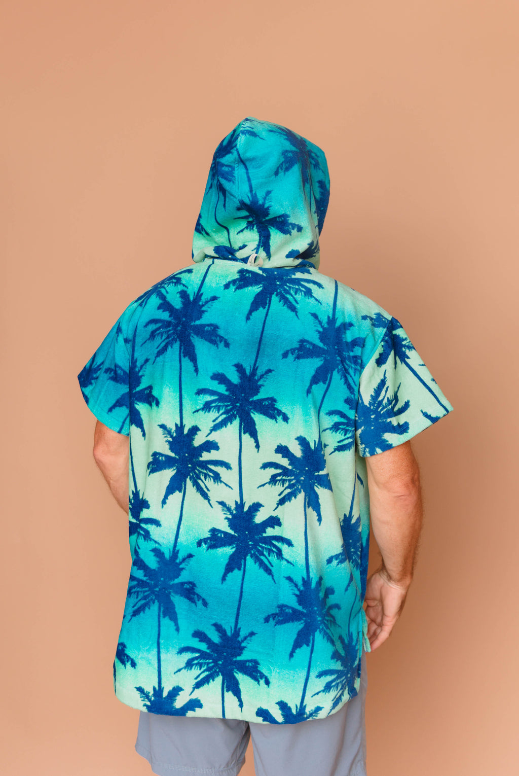 Blue Palm Hoodie