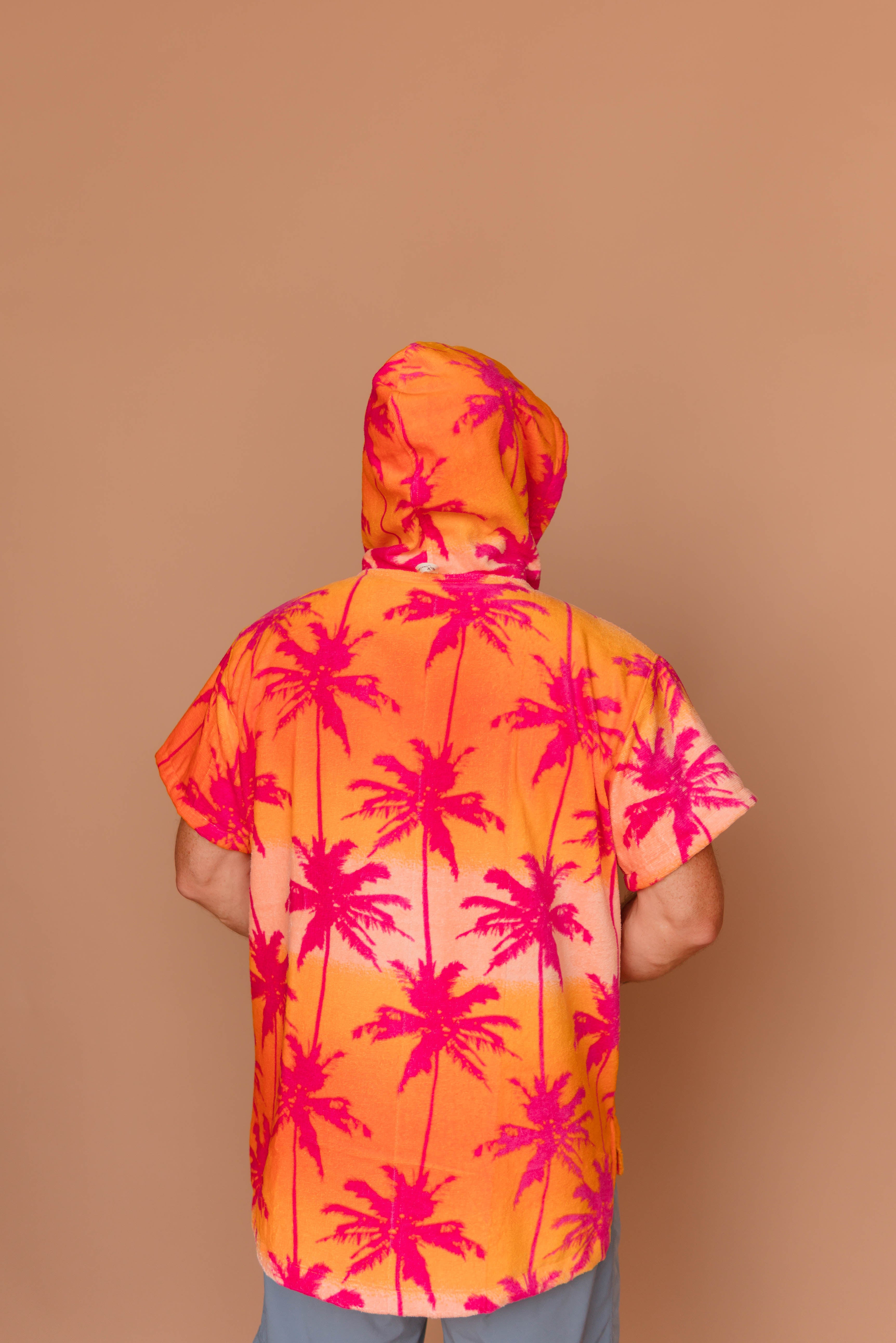 Pink Palm Hoodie