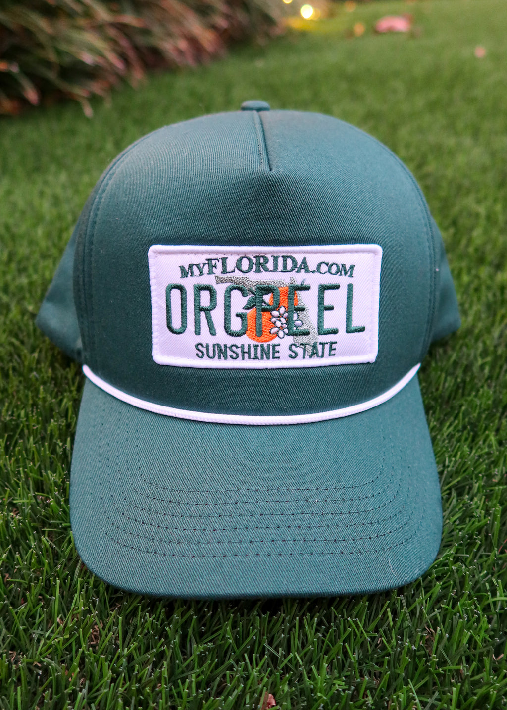 License Plate Rope Trucker Hat