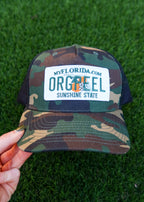 Camo Mesh Trucker Hat