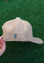 Tan Corduroy Trucker Hat
