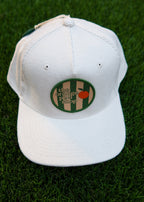 White Corduroy Trucker Hat