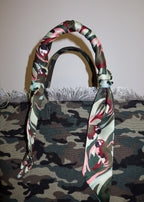 Camo Fringe Tote