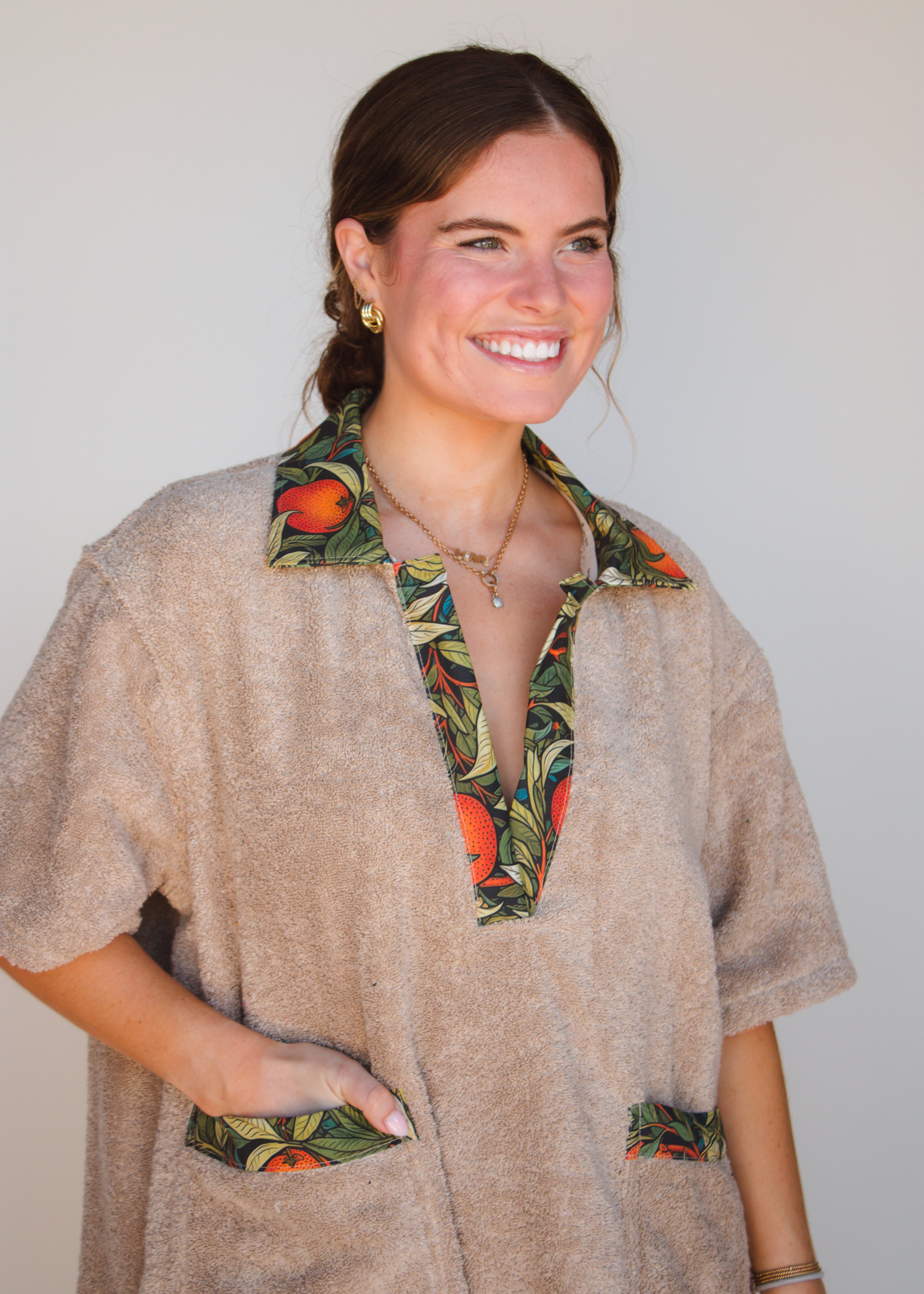 The Dark Orange Tunic