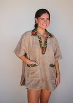 The Dark Orange Tunic