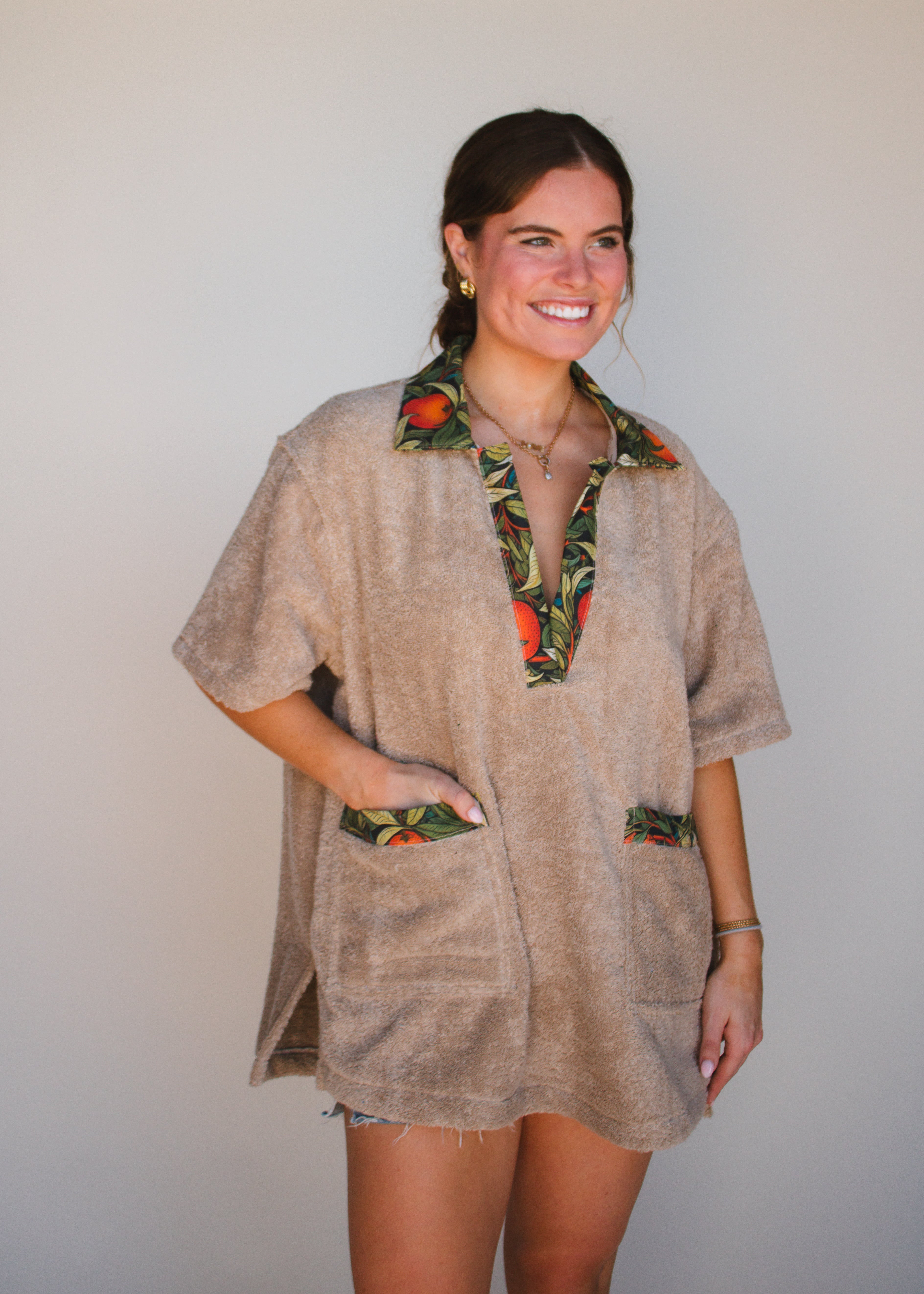 The Dark Orange Tunic