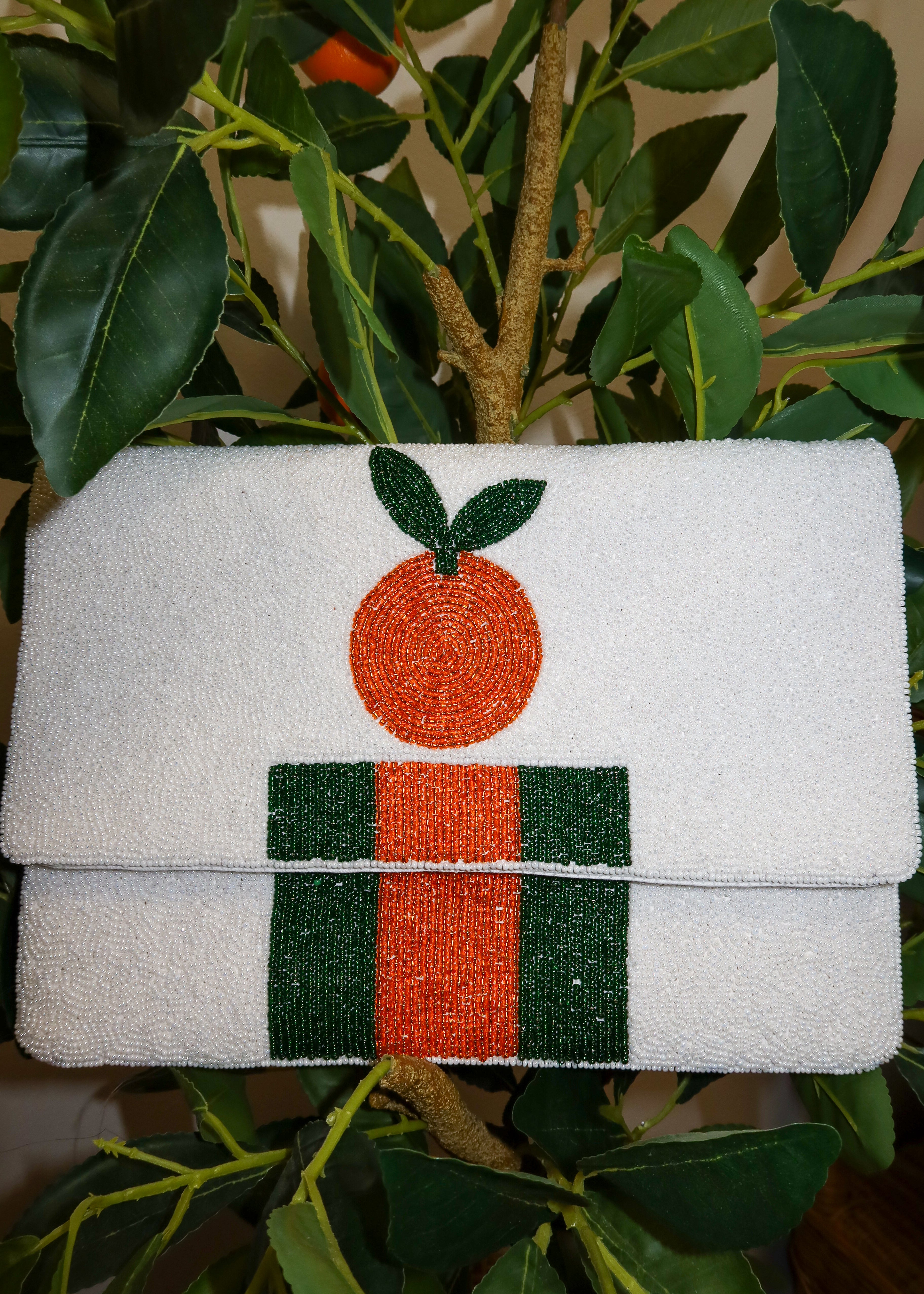 The Beaded Clutch