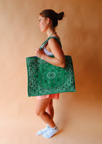 Green Bandana Tote