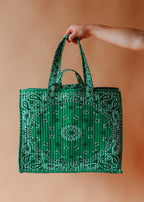 Green Bandana Tote