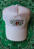 White License Plate Trucker Hat