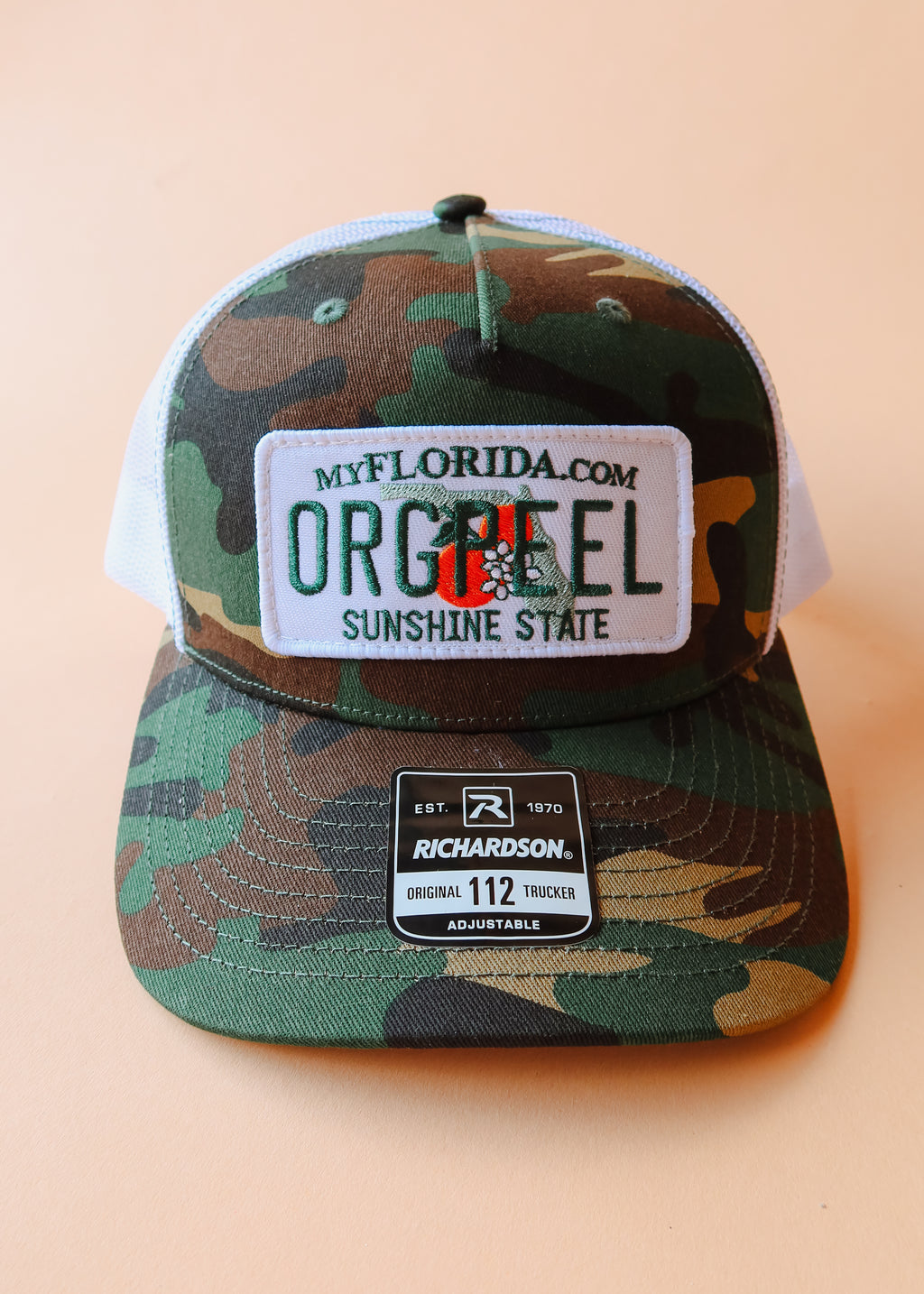 White Camo Trucker Hat