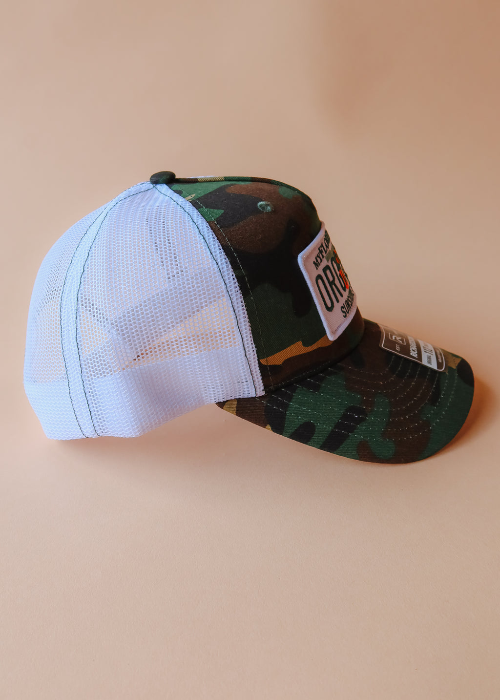 White Camo Trucker Hat