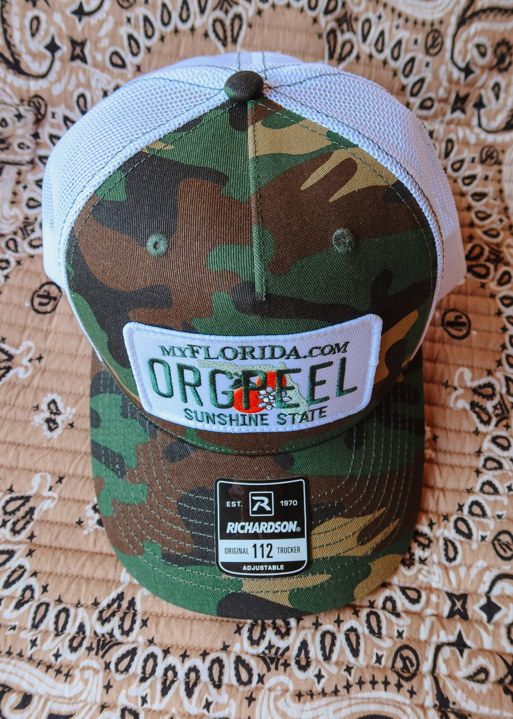 White Camo Trucker Hat