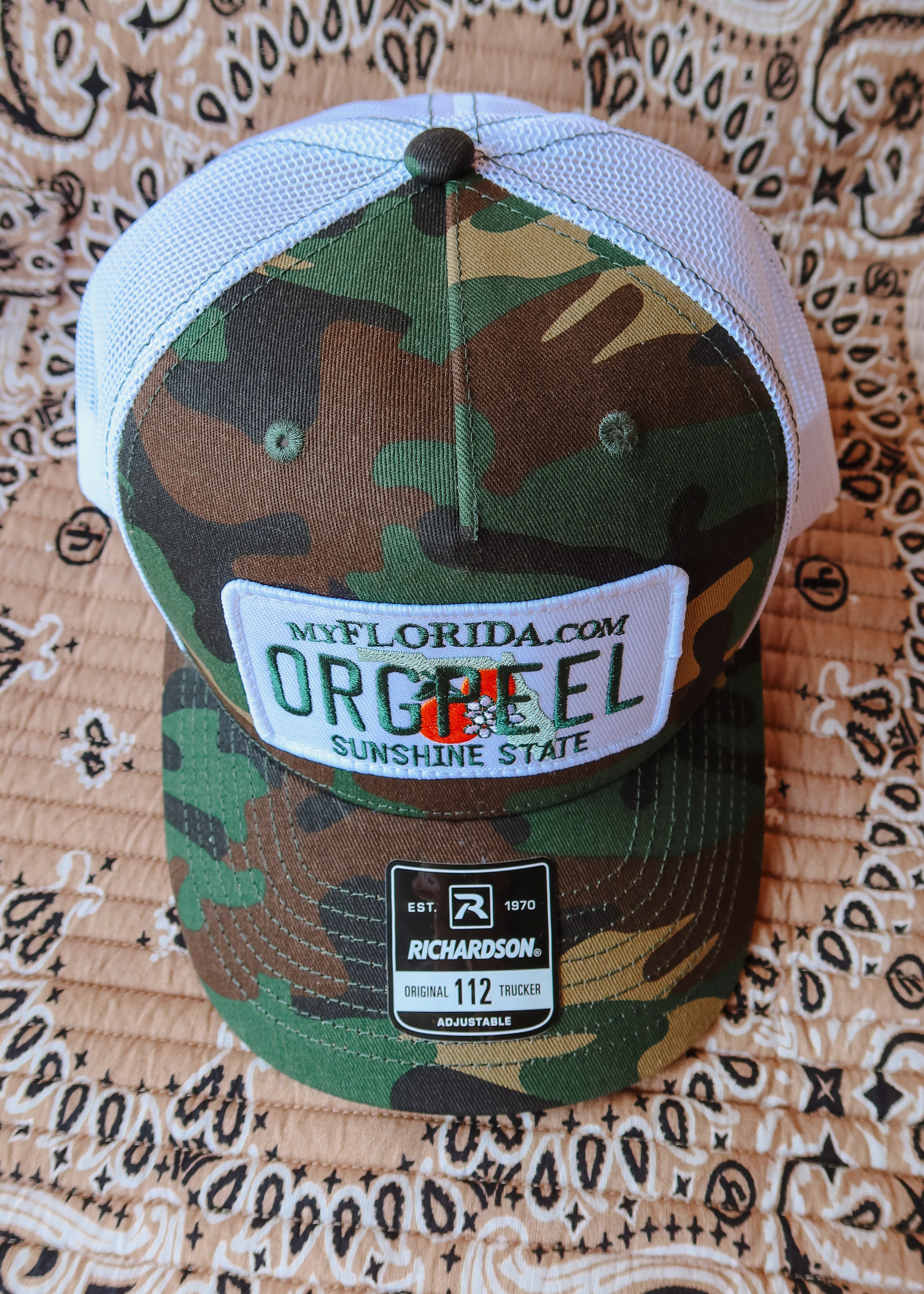 White Camo Trucker Hat