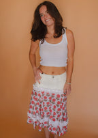 The Heirloom Rose Skirt