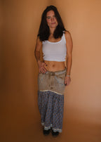 The Wildflower Denim Skirt