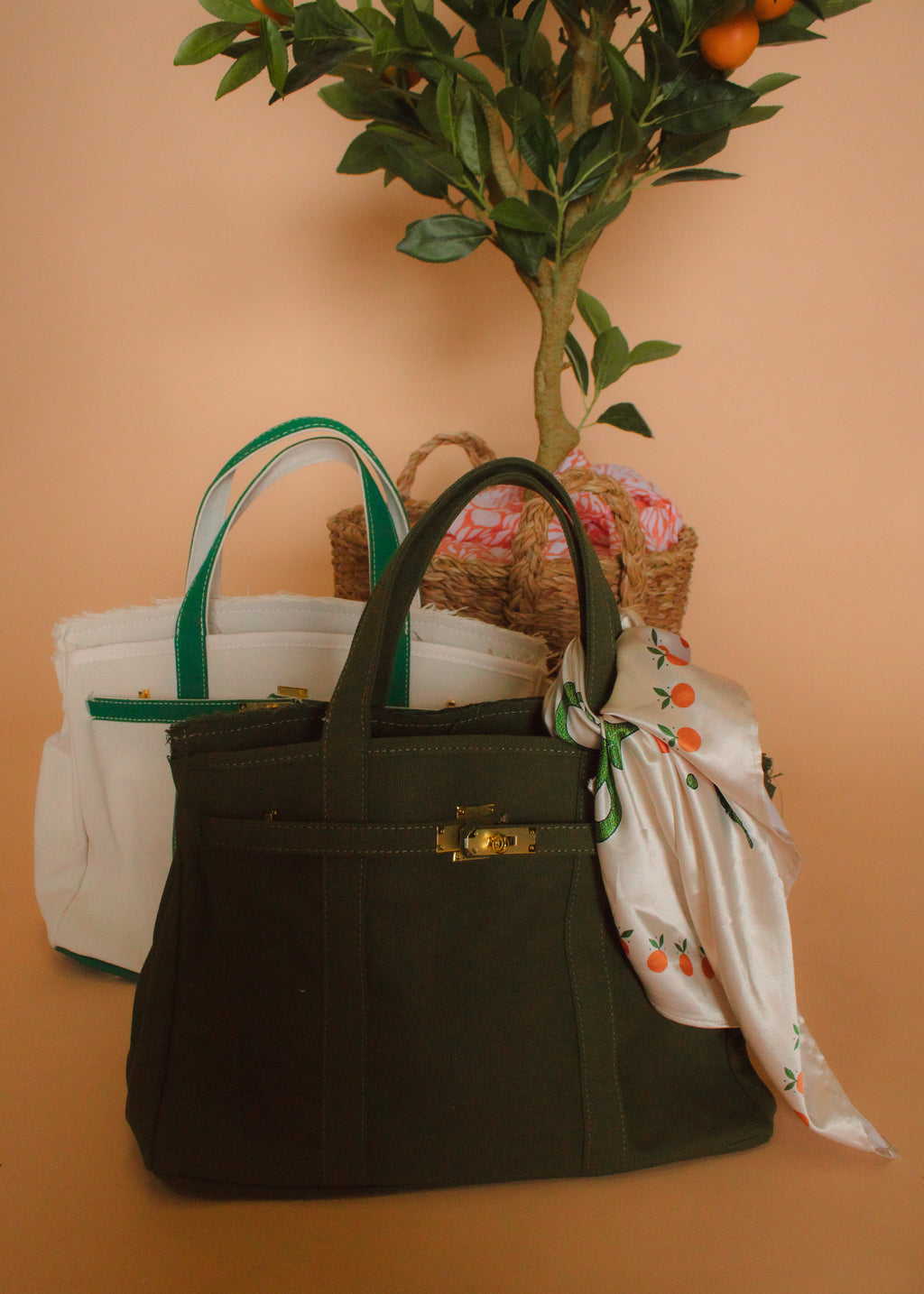 The Canvas Birkie - Olive Green