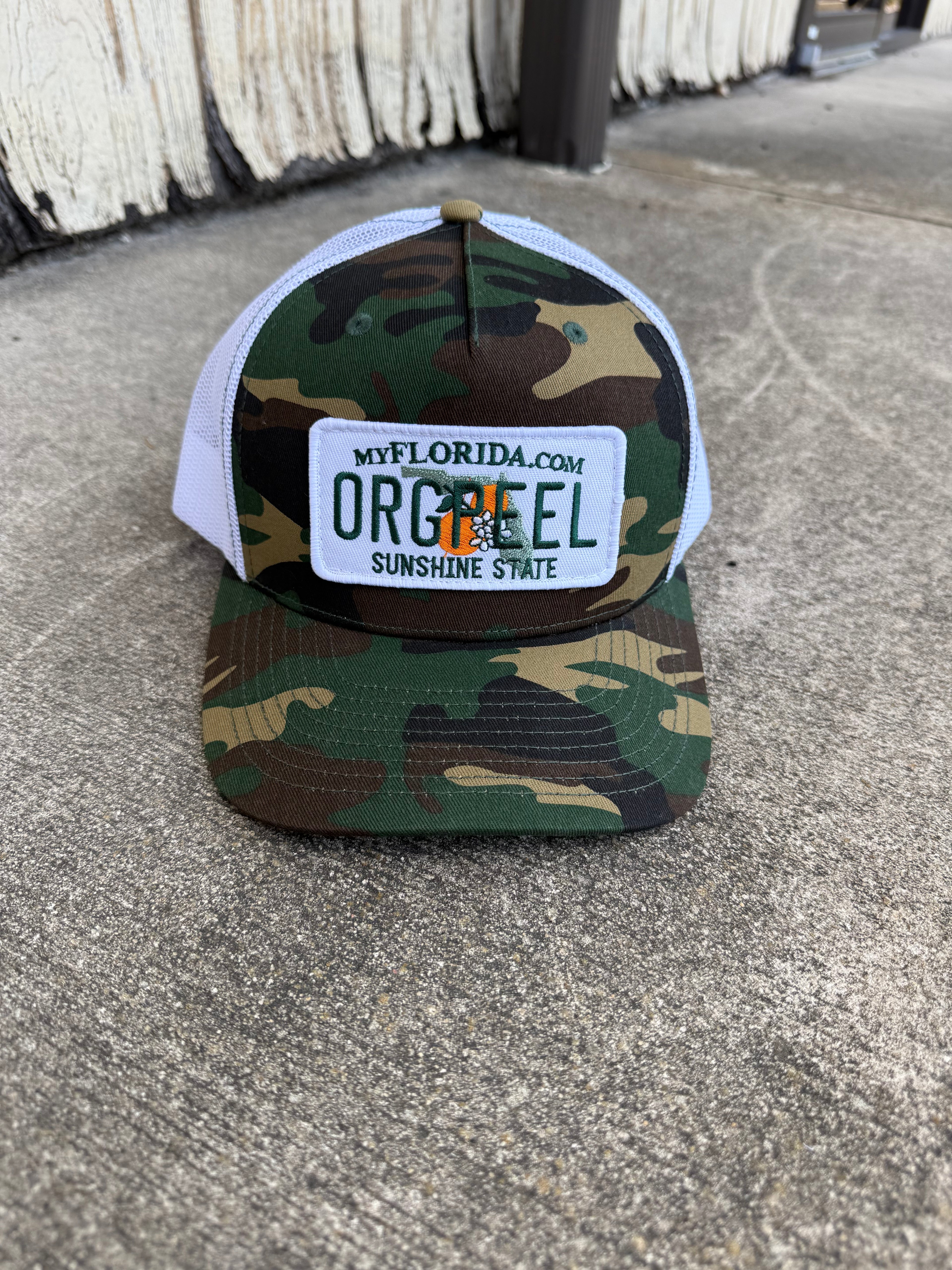 White Camo Trucker Hat