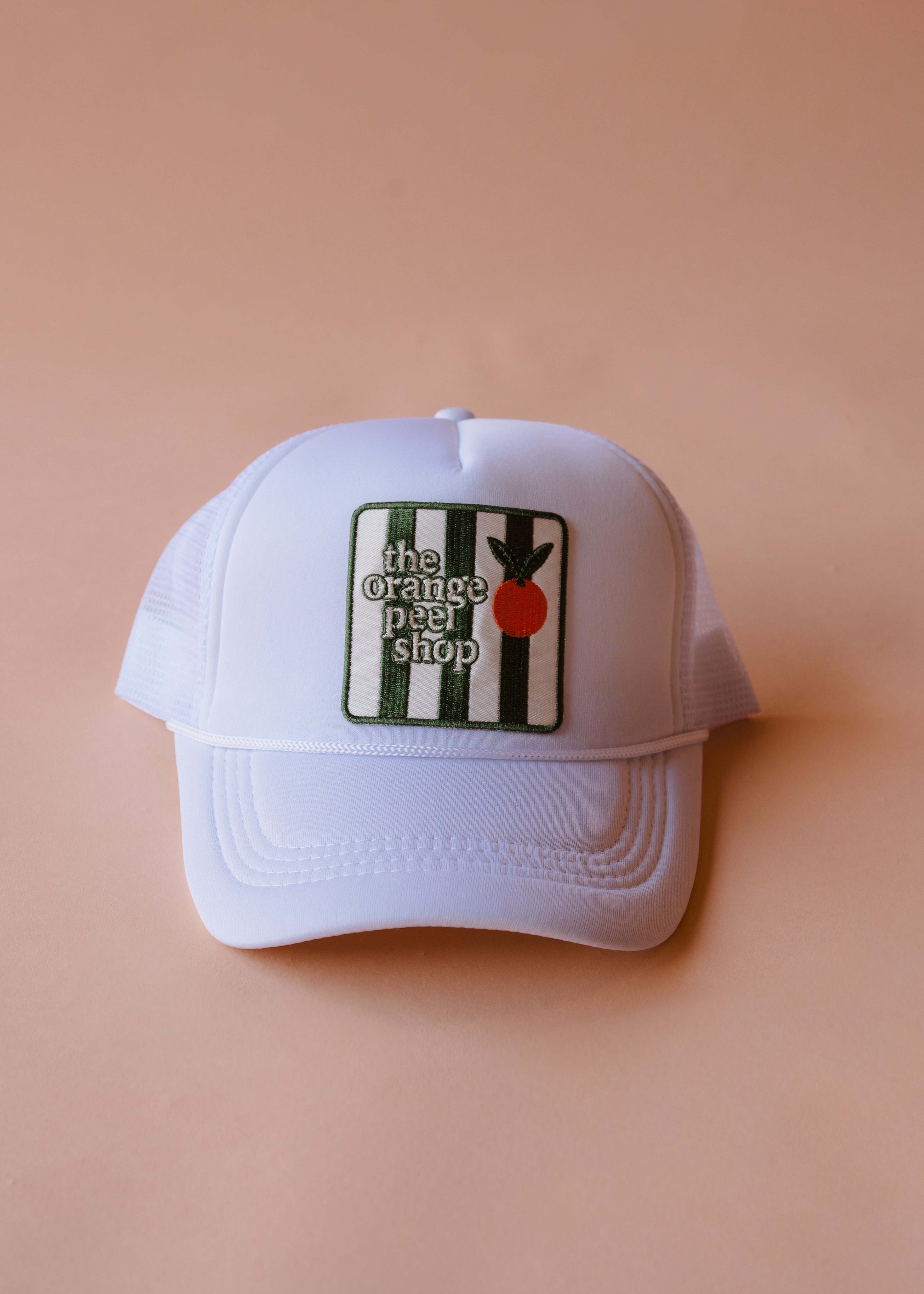 White Trucker Hat