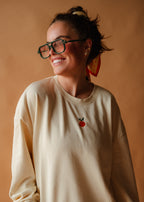 Orange Peel Sweat Set
