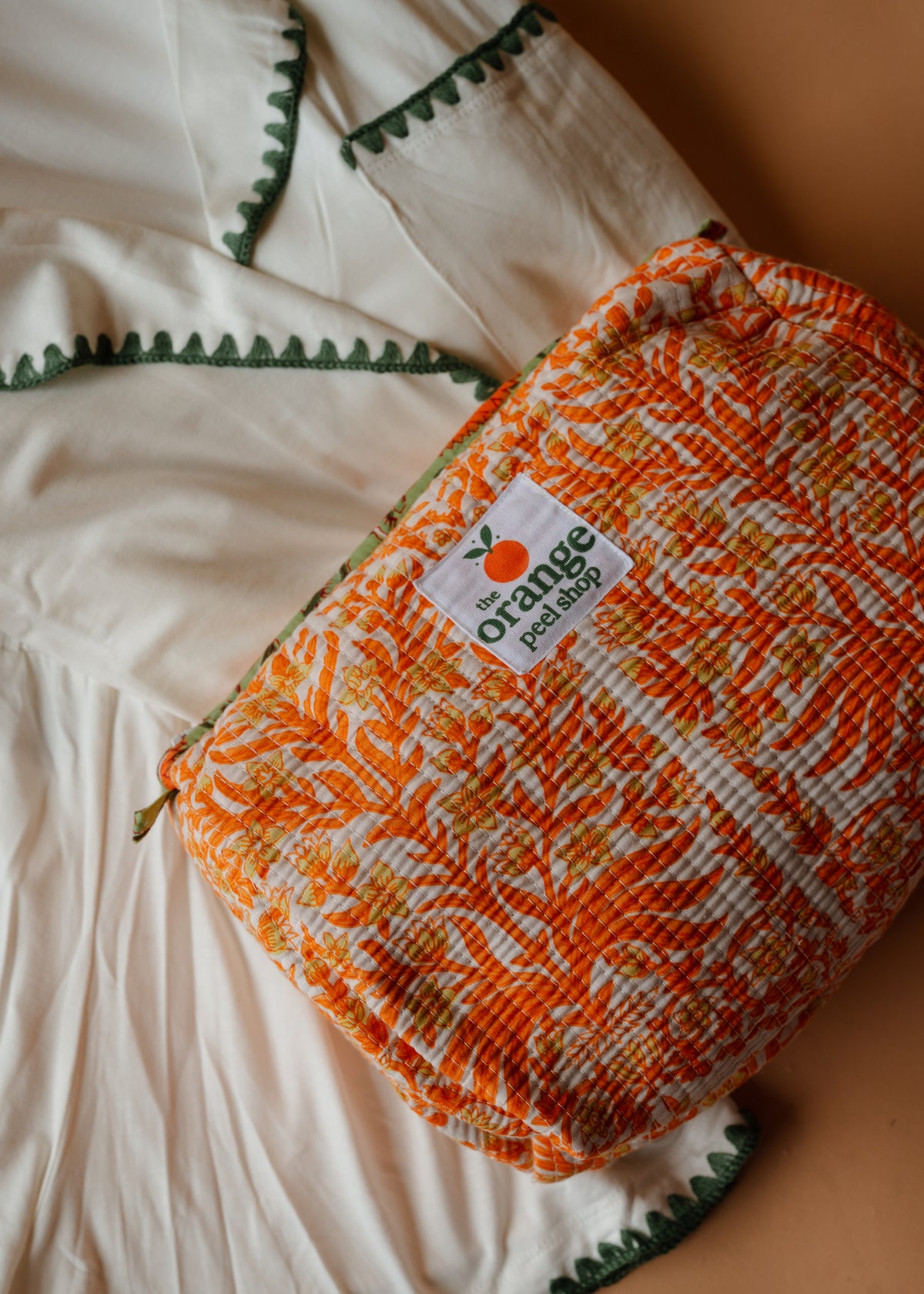 Quilted Make Up Pouch
