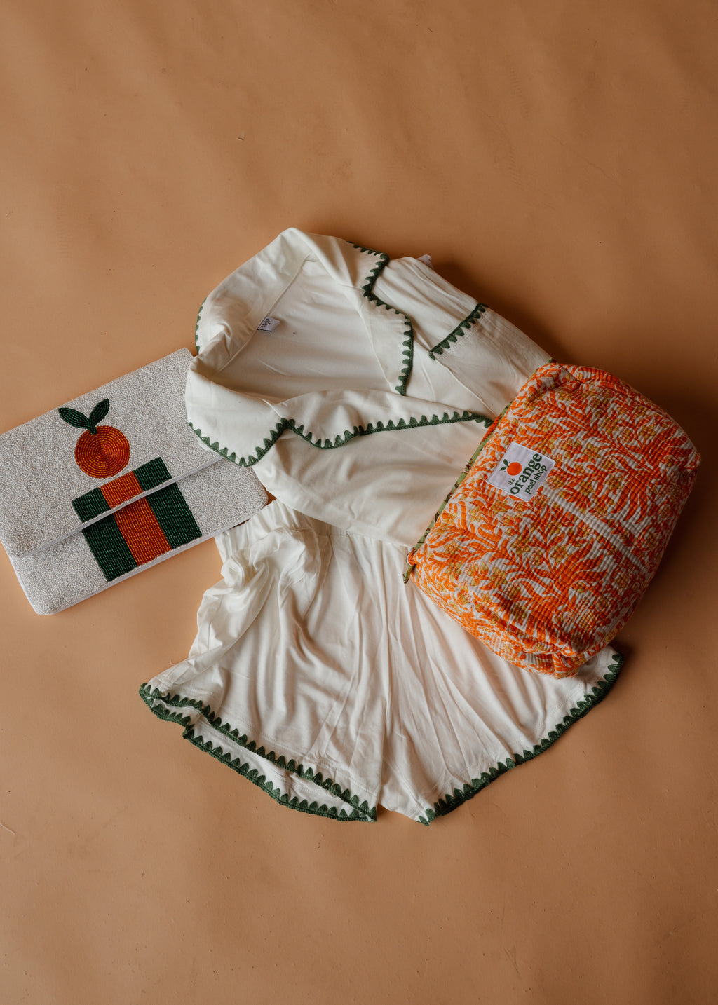 Quilted Make Up Pouch