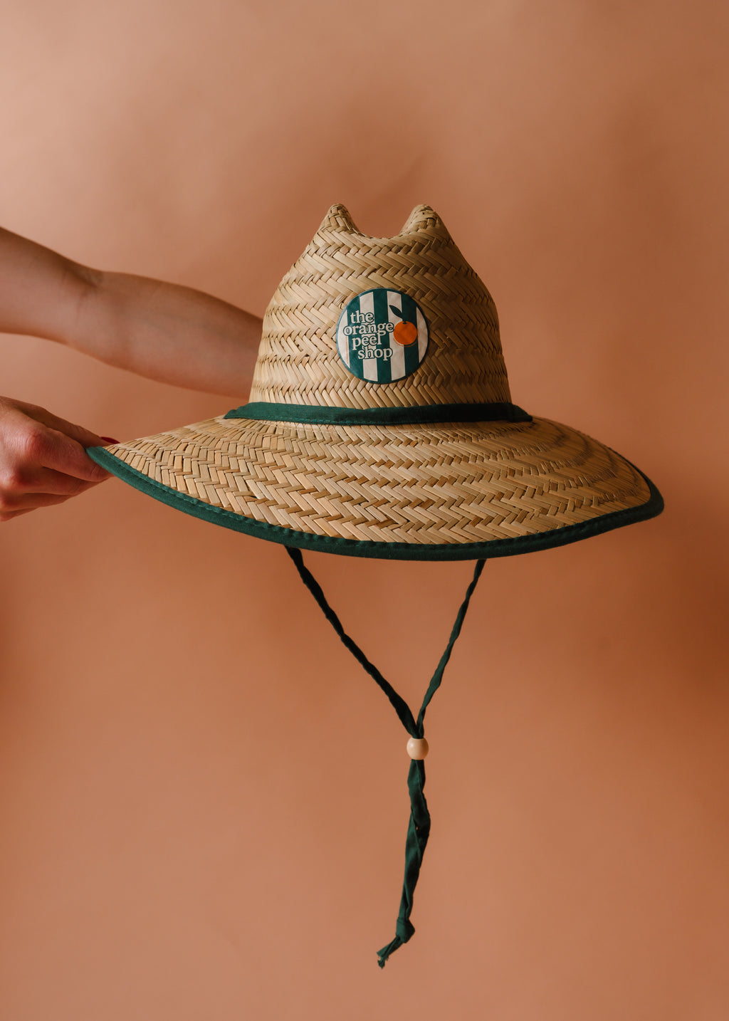 Orange Peel Straw Sunhat