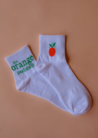 Orange Peel Socks