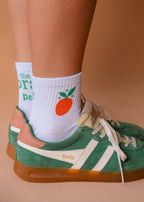 Orange Peel Socks