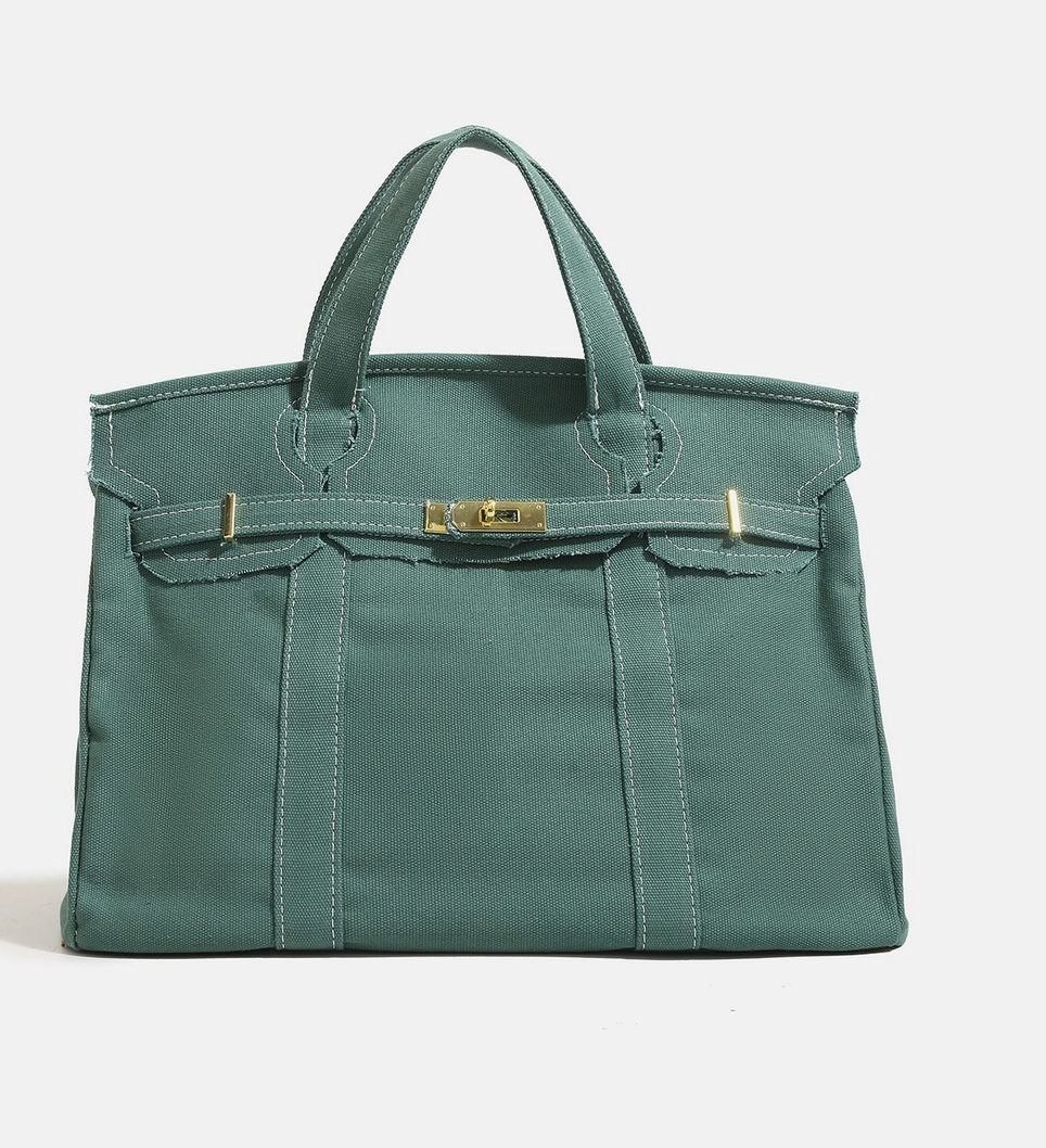 The Canvas Birkie - Teal Green Solid