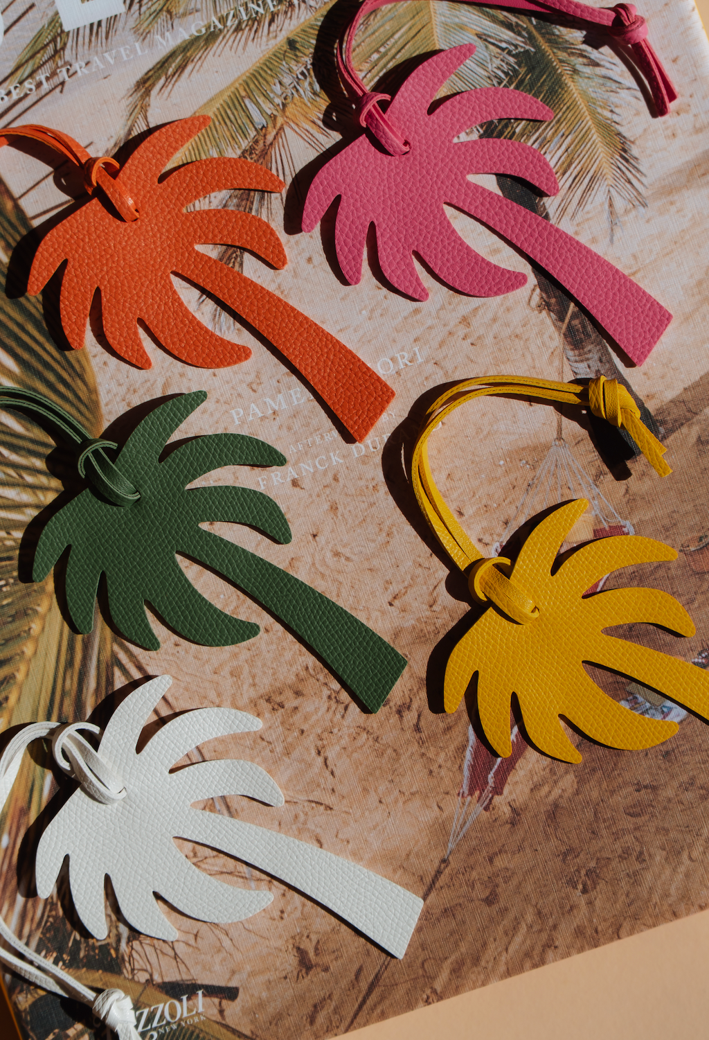 Palm Tree Bag Tags