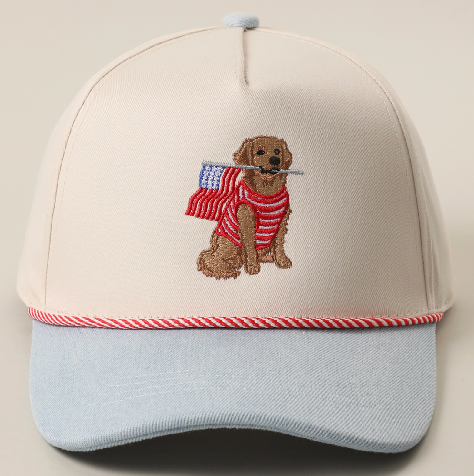 Patriotic Dog Trucker Hat
