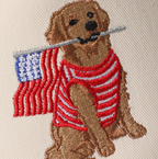 Patriotic Dog Trucker Hat