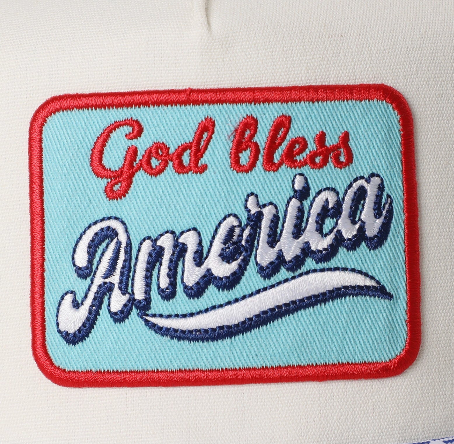 God Bless America Trucker Hat