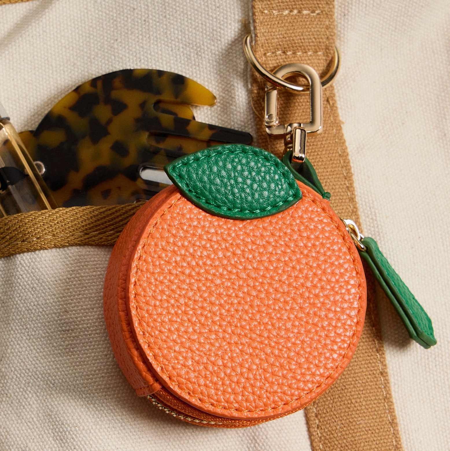 Orange Coin Purse