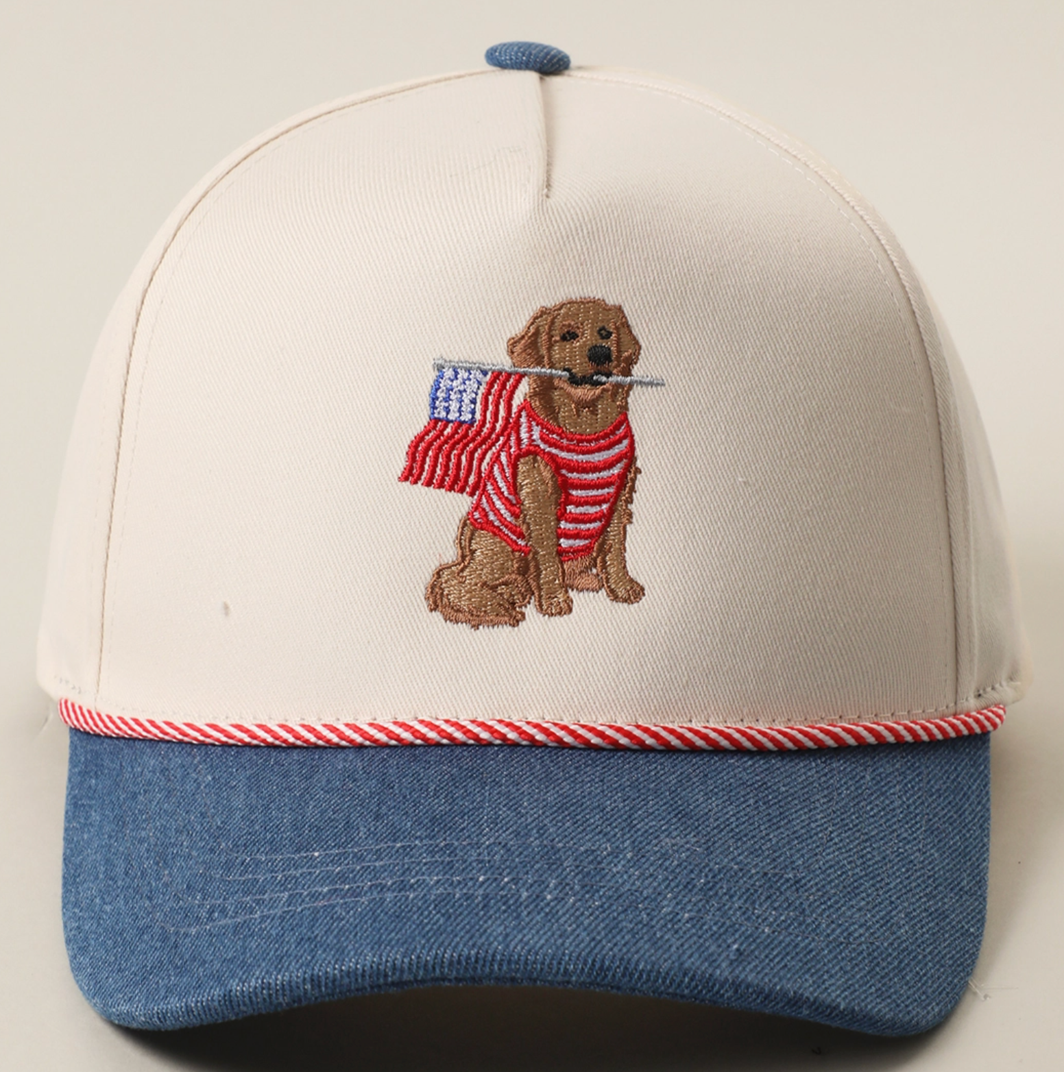 Patriotic Dog Trucker Hat