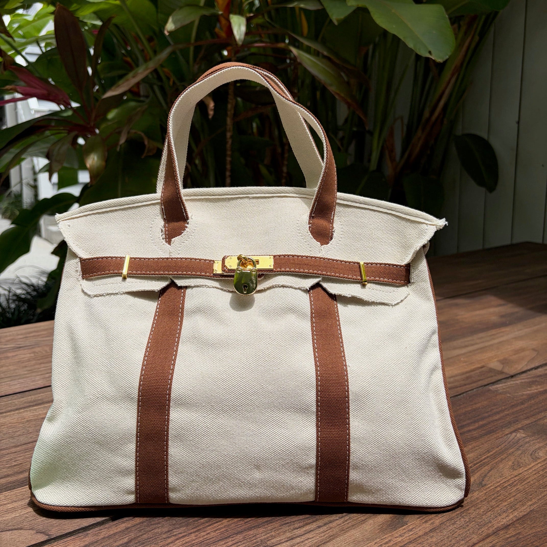 The Canvas Birkie - Brown