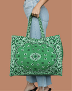 Green Bandana Tote